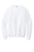 Port & Company PC78PKT Mens Core Fleece Crewneck Sweatshirt w/ Pouch Pocket White Flat Front