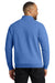Port & Company PC78Q Mens Core Fleece 1/4 Zip Sweatshirt Heather Royal Blue Model Back