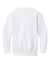 Port & Company PC78YPKT Youth Core Fleece Crewneck Sweatshirt w/ Pouch Pocket White Flat Back