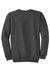 Port & Company PC78 Mens Core Pill Resistant Fleece Crewneck Sweatshirt Heather Dark Grey Flat Back