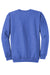 Port & Company PC78 Mens Core Pill Resistant Fleece Crewneck Sweatshirt Heather Royal Blue Flat Back