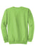 Port & Company PC78 Mens Core Pill Resistant Fleece Crewneck Sweatshirt Lime Green Flat Back