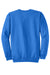 Port & Company PC78 Mens Core Pill Resistant Fleece Crewneck Sweatshirt Royal Blue Flat Back