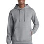 Port & Company Mens Fan Favorite Fleece Hooded Sweatshirt Hoodie w/ Pouch Pocket - Heather Grey