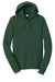 Port & Company PC850H Mens Fan Favorite Fleece Hooded Sweatshirt Hoodie w/ Pouch Pocket Forest Green Flat Front