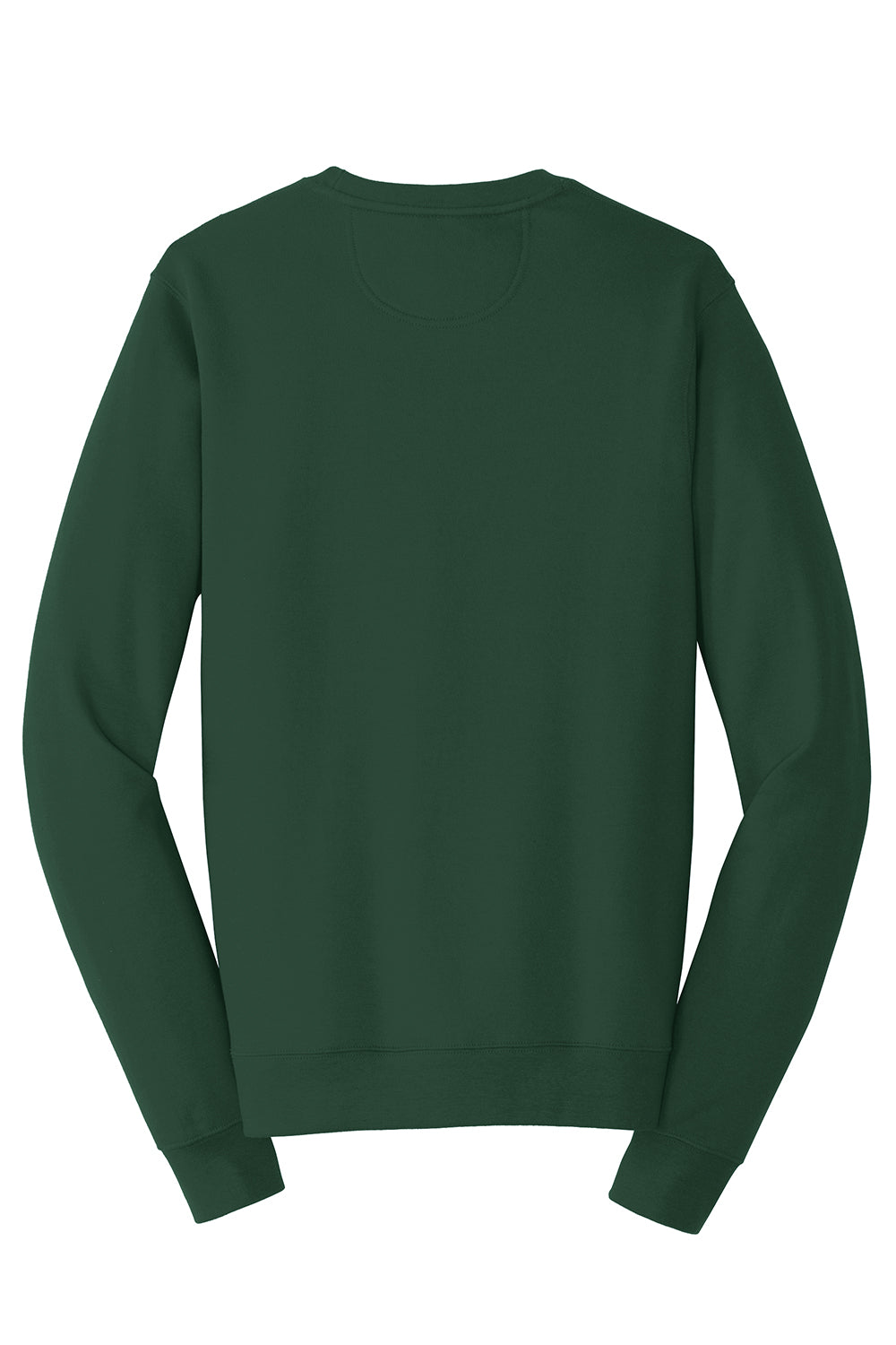 Port & Company PC850 Mens Fan Favorite Fleece Crewneck Sweatshirt Forest Green Flat Back