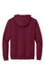 Port & Company PC90H/PC90HT Mens Essential Pill Resistant Fleece Hooded Sweatshirt Hoodie w/ Pouch Pocket Cardinal Red Flat Back