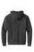 Port & Company PC90H/PC90HT Mens Essential Pill Resistant Fleece Hooded Sweatshirt Hoodie w/ Pouch Pocket Heather Dark Grey Flat Back