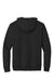 Port & Company PC90H/PC90HT Mens Essential Pill Resistant Fleece Hooded Sweatshirt Hoodie w/ Pouch Pocket Jet Black Flat Back