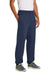 Port & Company PC90P Mens Essential Pill Resistant Fleece Sweatpants w/ Pockets Navy Blue Model 3q
