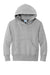 Port & Company PC90YH Youth Core Pill Resistant Fleece Hooded Sweatshirt Hoodie w/ Pouch Pocket Ash Grey Flat Front