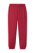 Port & Company PC90YP Youth Core Fleece Sweatpants Red Flat Front