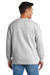 Port & Company PC90/PC90T Mens Essential Pill Resistant Fleece Crewneck Sweatshirt Ash Grey Model Back