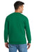 Port & Company PC90/PC90T Mens Essential Pill Resistant Fleece Crewneck Sweatshirt Kelly Green Model Back
