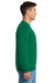 Port & Company PC90/PC90T Mens Essential Pill Resistant Fleece Crewneck Sweatshirt Kelly Green Model Side