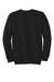 Port & Company PC90/PC90T Mens Essential Pill Resistant Fleece Crewneck Sweatshirt Jet Black Flat Back