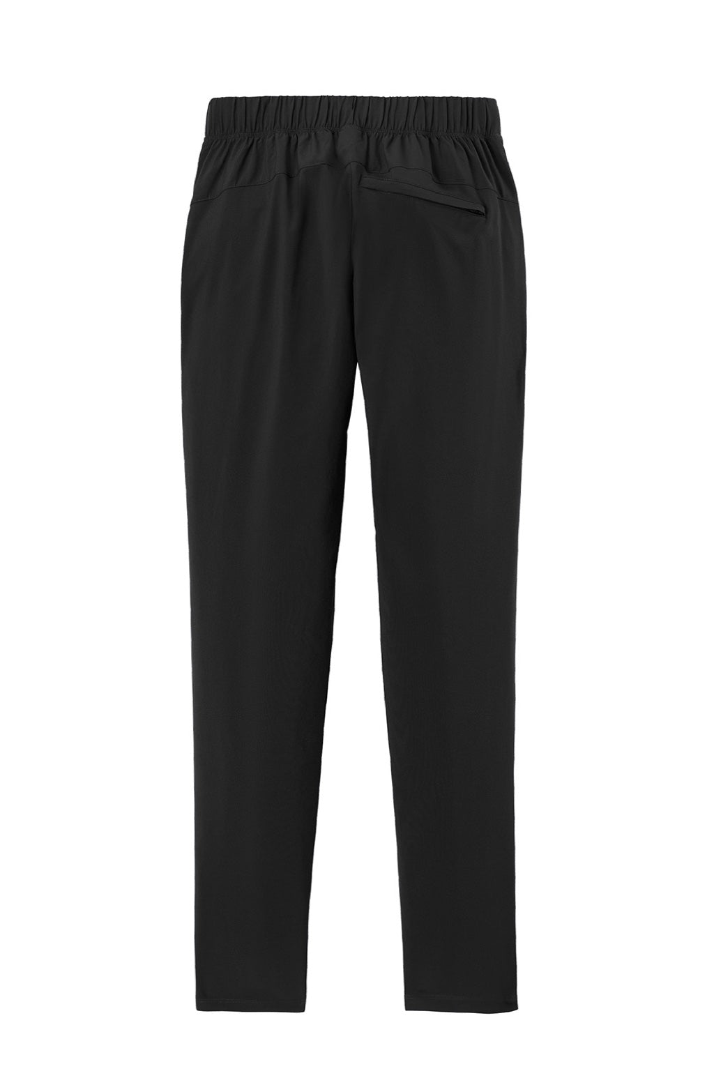 Sport-Tek PST485 Mens Repeat Moisture Wicking Pants w/ Pockets Black Flat Back
