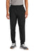 Sport-Tek PST485 Mens Repeat Moisture Wicking Pants w/ Pockets Black Model Front