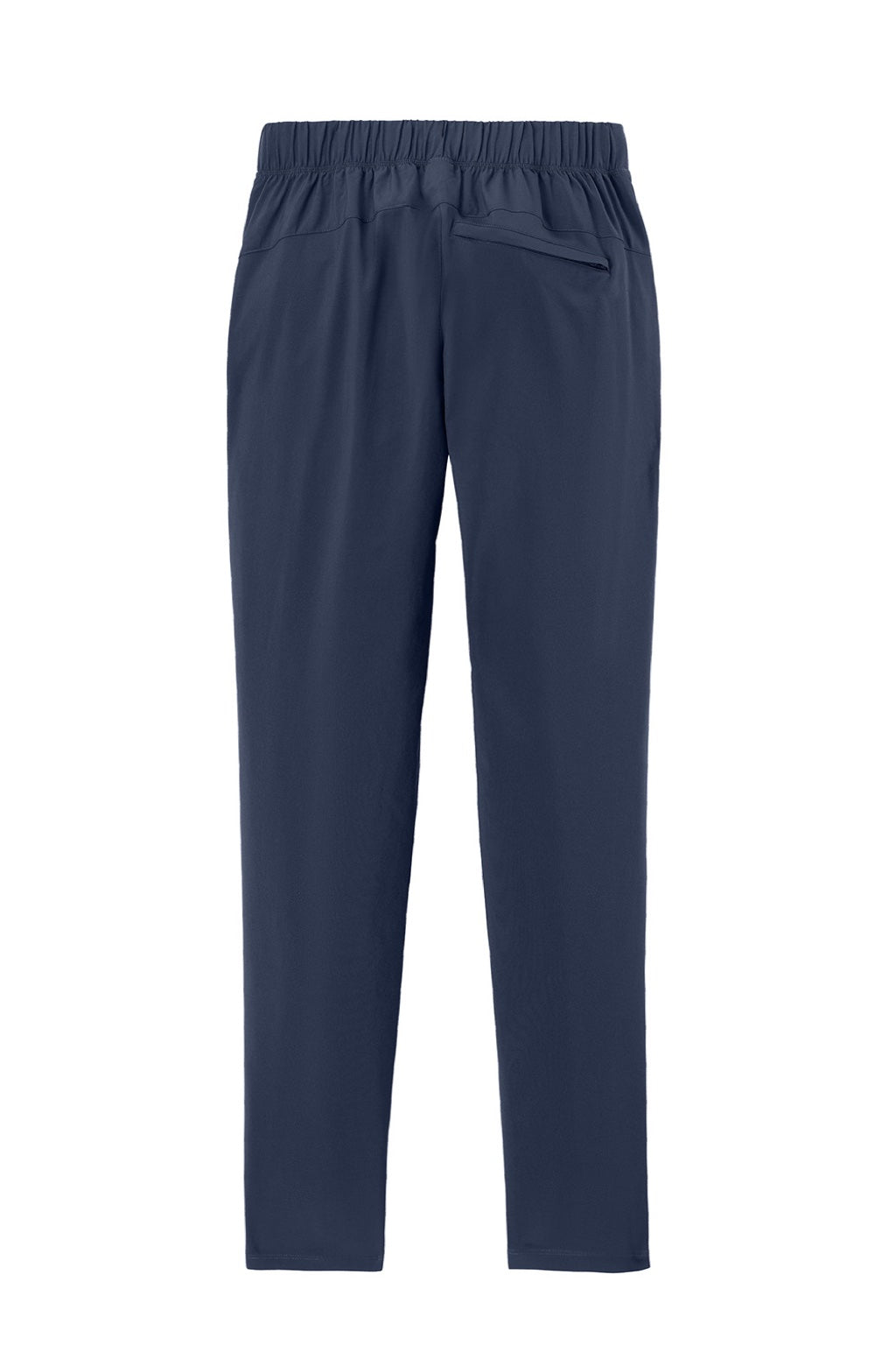 Sport-Tek PST485 Mens Repeat Moisture Wicking Pants w/ Pockets True Navy Blue Flat Back