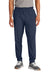 Sport-Tek PST485 Mens Repeat Moisture Wicking Pants w/ Pockets True Navy Blue Model Front