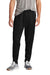 Sport-Tek PST800 Mens Moisture Wicking Travel Pants w/ Pockets Black/White Model Front
