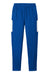 Sport-Tek PST800 Mens Moisture Wicking Travel Pants w/ Pockets True Royal Blue/White Flat Front