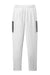 Sport-Tek PST800 Mens Moisture Wicking Travel Pants w/ Pockets White/Iron Grey Flat Front