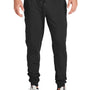 Sport-Tek Mens Sport-Wick Moisture Wicking Jogger Sweatpants w/ Pockets - Black
