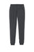 Sport-Tek PST858 Mens Sport-Wick Moisture Wicking Jogger Sweatpants w/ Pockets Charcoal Grey Flat Back