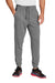 Sport-Tek PST858 Mens Sport-Wick Moisture Wicking Jogger Sweatpants w/ Pockets Heather Charcoal Grey Model Front