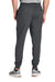 Sport-Tek PST858 Mens Sport-Wick Moisture Wicking Jogger Sweatpants w/ Pockets Charcoal Grey Model Back