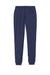 Sport-Tek PST858 Mens Sport-Wick Moisture Wicking Jogger Sweatpants w/ Pockets True Navy Blue Flat Front