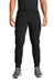 Sport-Tek PST871 Mens Circuit Jogger Sweatpants w/ Pockets Deep Black Model Front