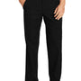 Red Kap Mens Elastic Insert Wrinkle Resistant Pants w/ Pocket - Black