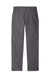 Red Kap PT60 Mens Elastic Insert Wrinkle Resistant Pants w/ Pocket Charcoal Grey Flat Front