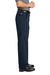 Red Kap PT60 Mens Elastic Insert Wrinkle Resistant Pants w/ Pocket Navy Blue Model Side