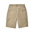 Red Kap PT66 Mens Industrial Stain Resistant Cargo Shorts w/ Pockets Khaki Brown Flat Back