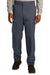 Red Kap PT88 Mens Industrial Wrinkle Resistant Cargo Pants w/ Pockets Charcoal Grey Model Front