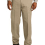 Red Kap Mens Industrial Wrinkle Resistant Cargo Pants w/ Pockets - Khaki Brown