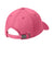 Port Authority Hats PWU Mens Adjustable Hat Bright Pink Flat Back