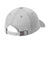 Port Authority Hats PWU Mens Adjustable Hat Chrome Grey Flat Back