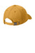 Port Authority Hats PWU Mens Adjustable Hat Dandelion Yellow Flat Back