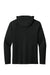 Richardson RA7110LSH Mens Clutch Long Sleeve Hooded T-Shirt Hoodie Black Flat Back