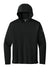 Richardson RA7110LSH Mens Clutch Long Sleeve Hooded T-Shirt Hoodie Black Flat Front
