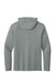 Richardson RA7110LSH Mens Clutch Long Sleeve Hooded T-Shirt Hoodie Grey Flat Back