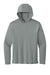 Richardson RA7110LSH Mens Clutch Long Sleeve Hooded T-Shirt Hoodie Grey Flat Front