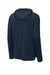 Richardson RA7110LSH Mens Clutch Long Sleeve Hooded T-Shirt Hoodie Navy Blue Forn Back