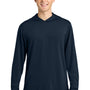 Richardson Mens Clutch Long Sleeve Hooded T-Shirt Hoodie - Navy Blue - Coming Soon