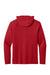 Richardson RA7110LSH Mens Clutch Long Sleeve Hooded T-Shirt Hoodie Red Flat Back