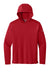 Richardson RA7110LSH Mens Clutch Long Sleeve Hooded T-Shirt Hoodie Red Flat Front